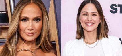 Jennifer Lopez and Jennifer Garner collage