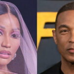 A photo collage of Nicki Minaj and Don Lemon