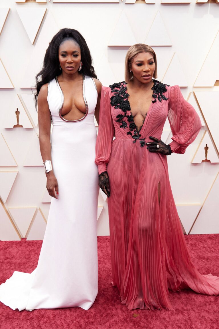 Venus and Serena Williams at the Oscars