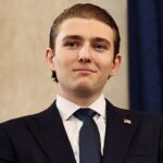 Barron Trump at the Donald Trump and J.D. Vance Swearing-In at the US Capitol
