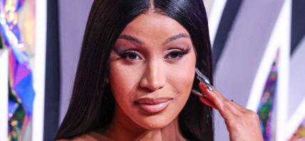 Cardi B on red carpet