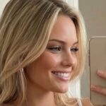 Deanna Ritter takes mirror selfie