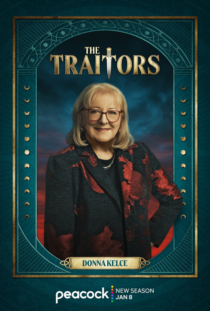 Donna Kelce on "The Traitors."