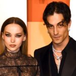 Dove Cameron and Damiano David attend Oscars party