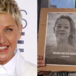 Ellen DeGeneres (left) Renee Good (right)
