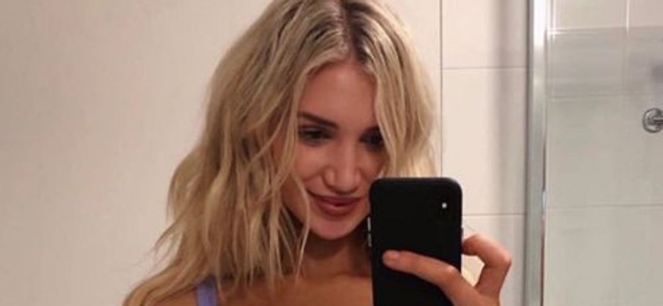 Gabby Epstein In Blue Bikini Teases Why She Should Be On ‘Close Friends’