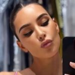 Kim Kardashian mirror selfie