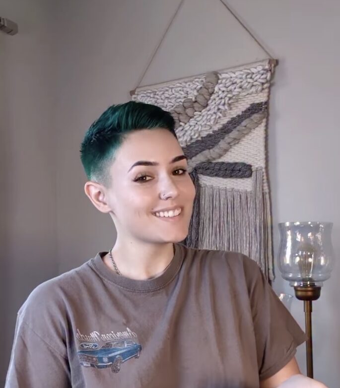 Kit Barrus smiling at camera