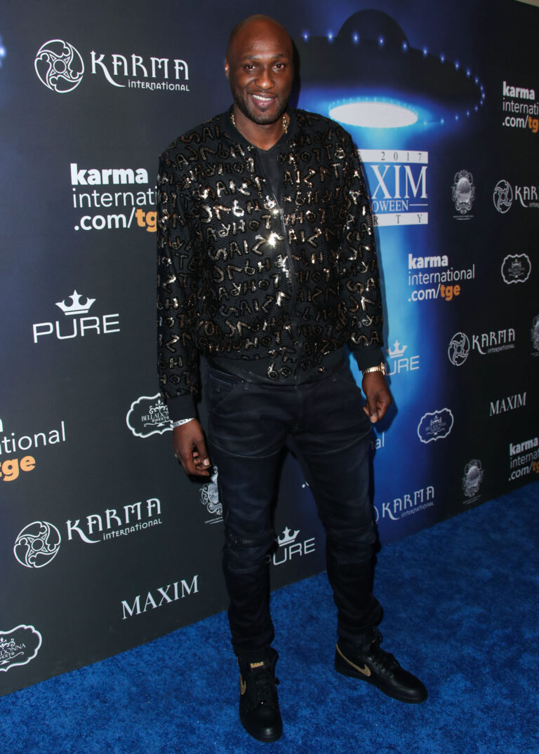 Lamar Odom at 2017 MAXIM Halloween Party