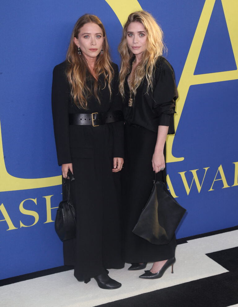 Mary-Kate and Ashley Olsen at 2018 CFDA Awards, New York City