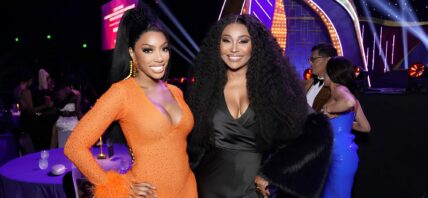 Porsha Williams and Cynthia Bailey at BravoCon 2025.