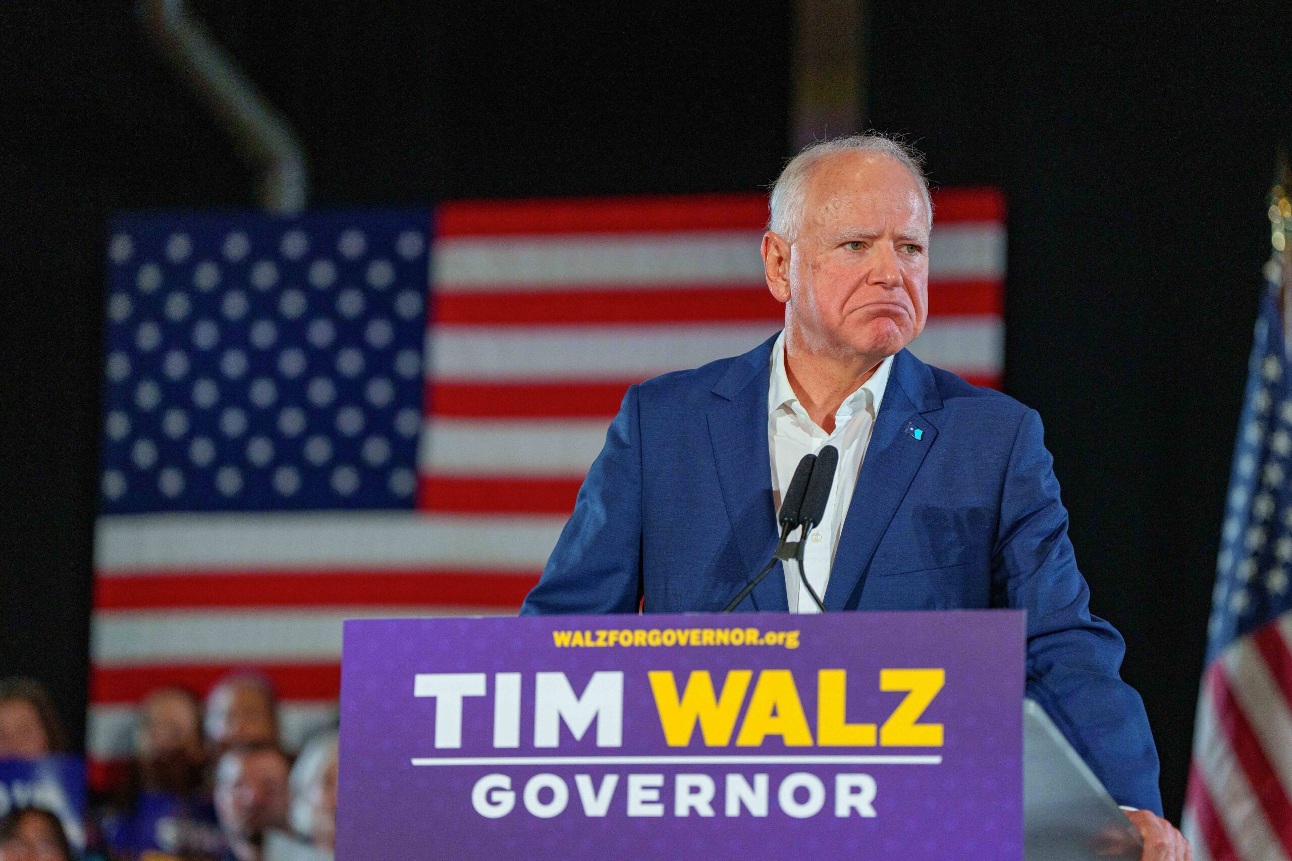 Minnesota Governor Tim Walz Holds A Rally In Minneapolis, MN To Officially Kick Off His Campaign For Third Consecutive Term As Governor