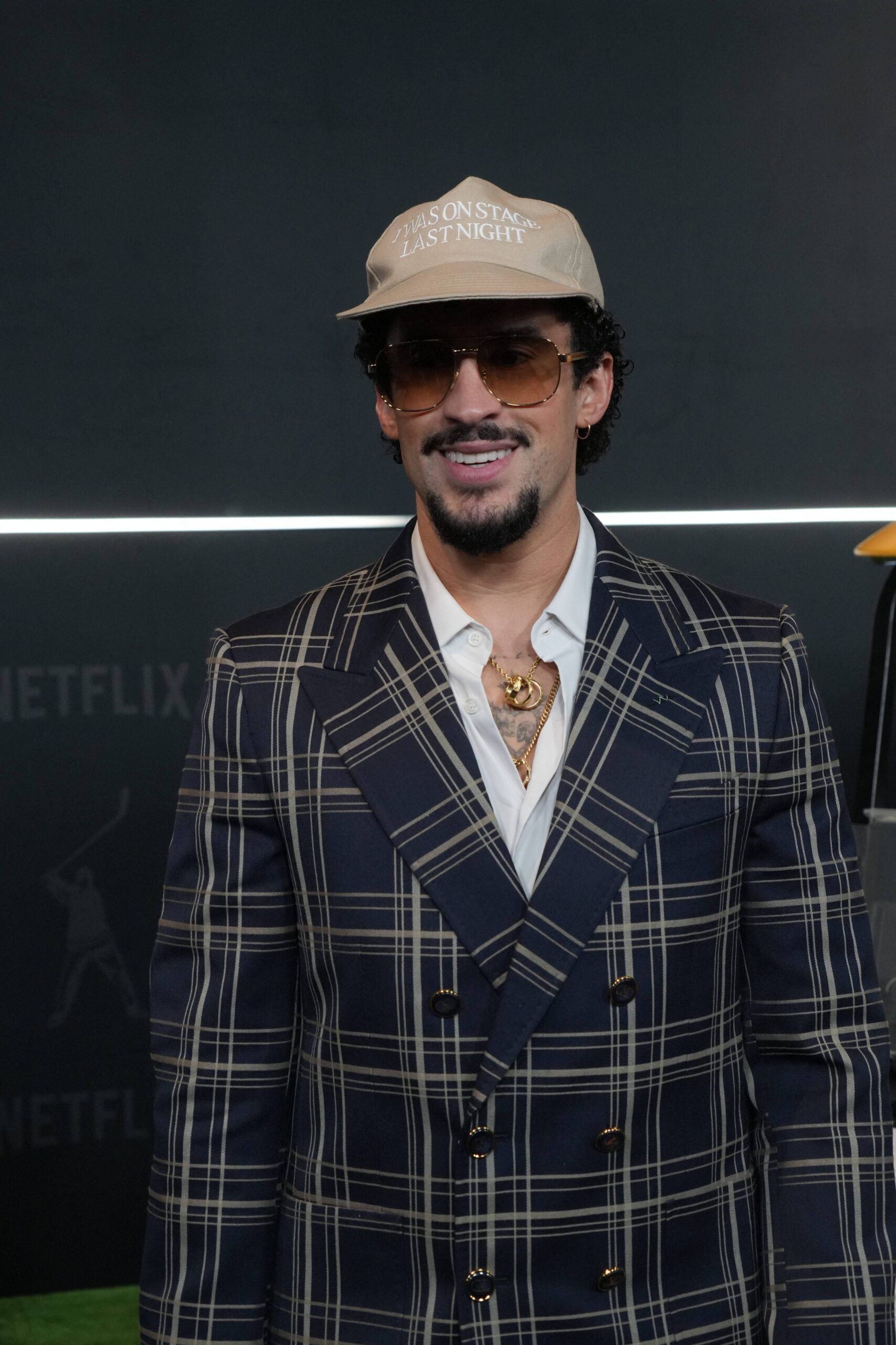 Bad Bunny at Happy Gilmore 2 New York Premiere-NYC