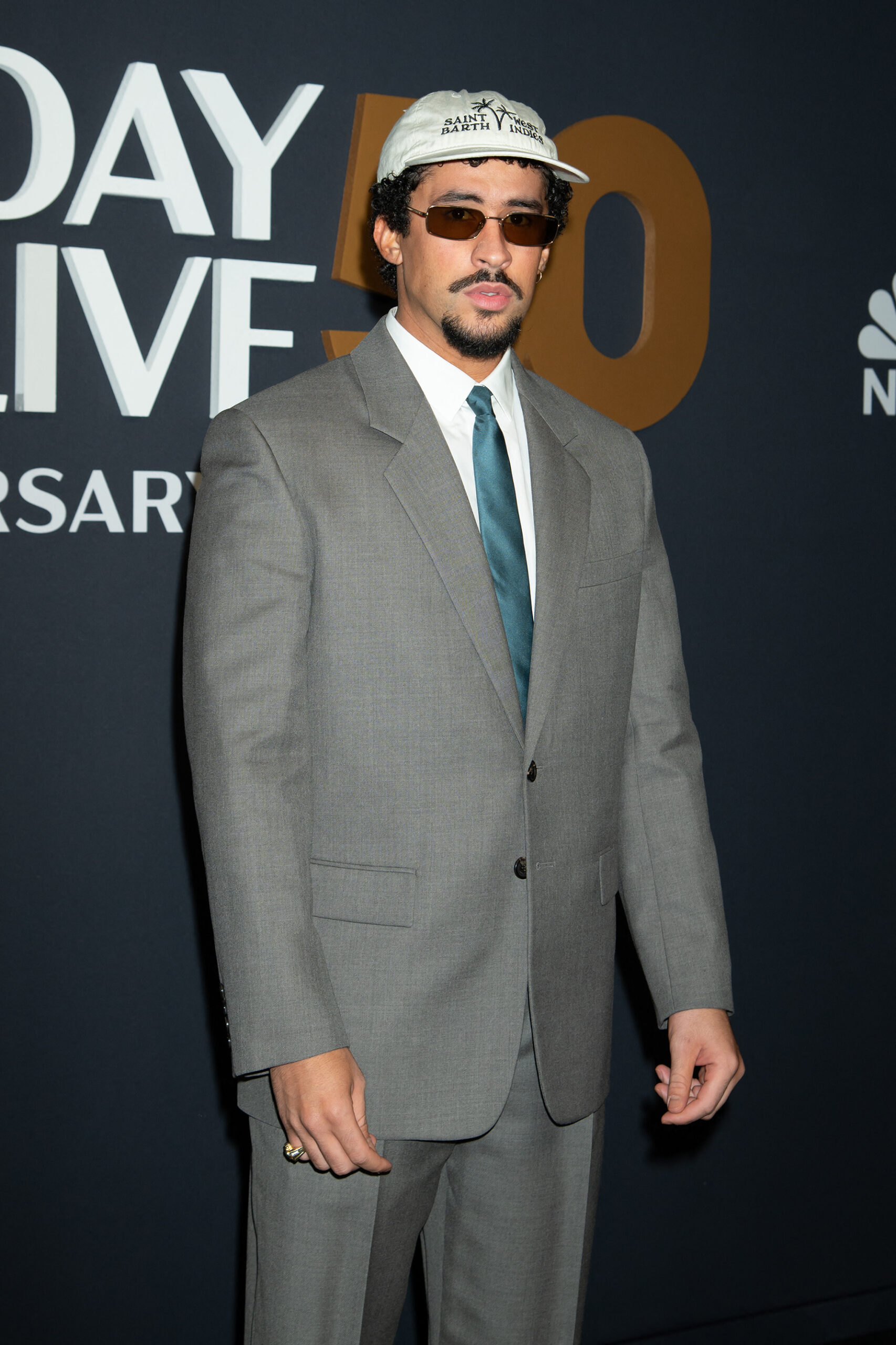 Gray suit