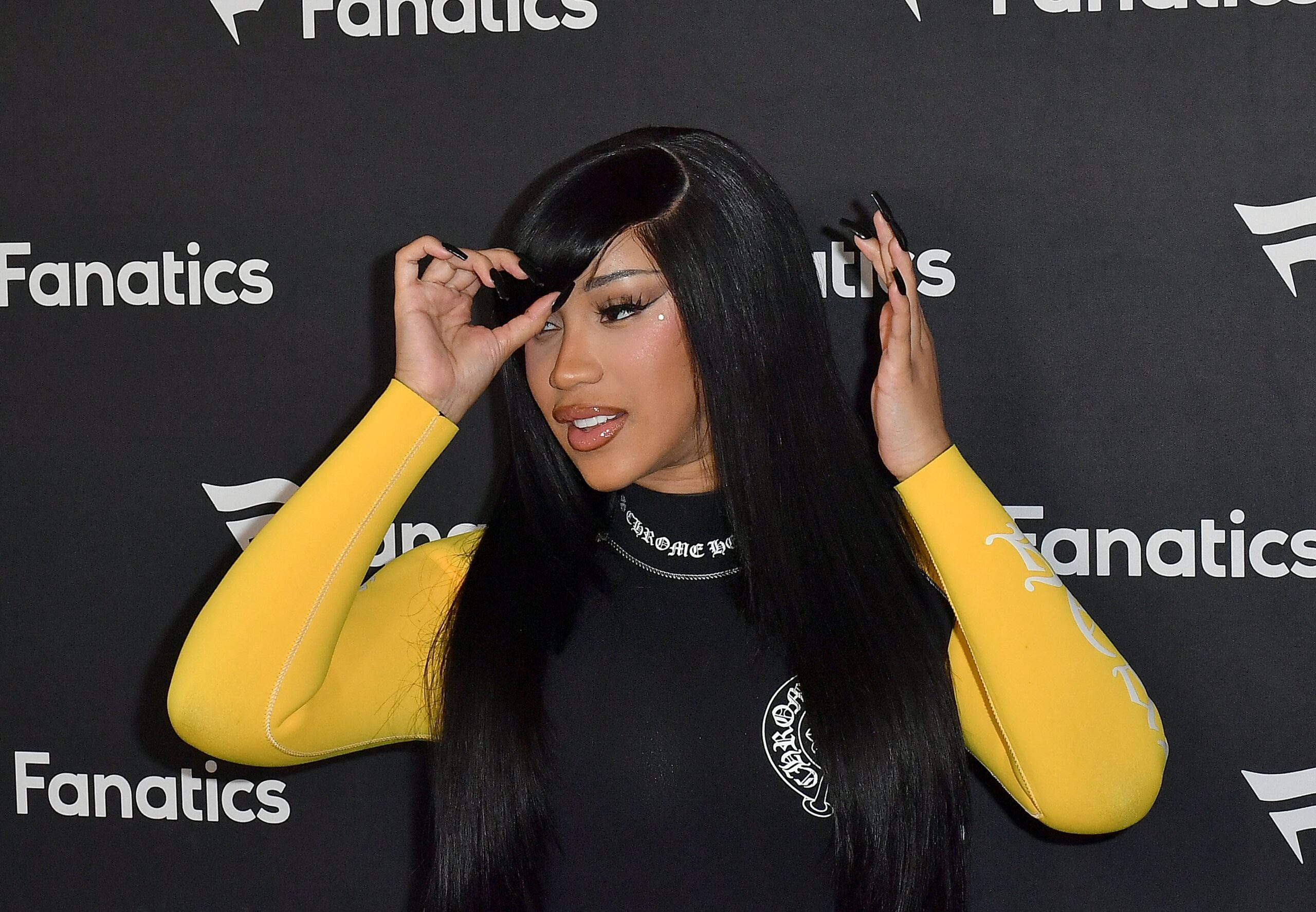 Cardi B at the 2026 Fanatics Super Bowl Party