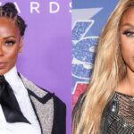 Eva Marcille and Tyra Banks