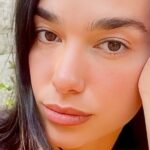 Dua Lipa close up