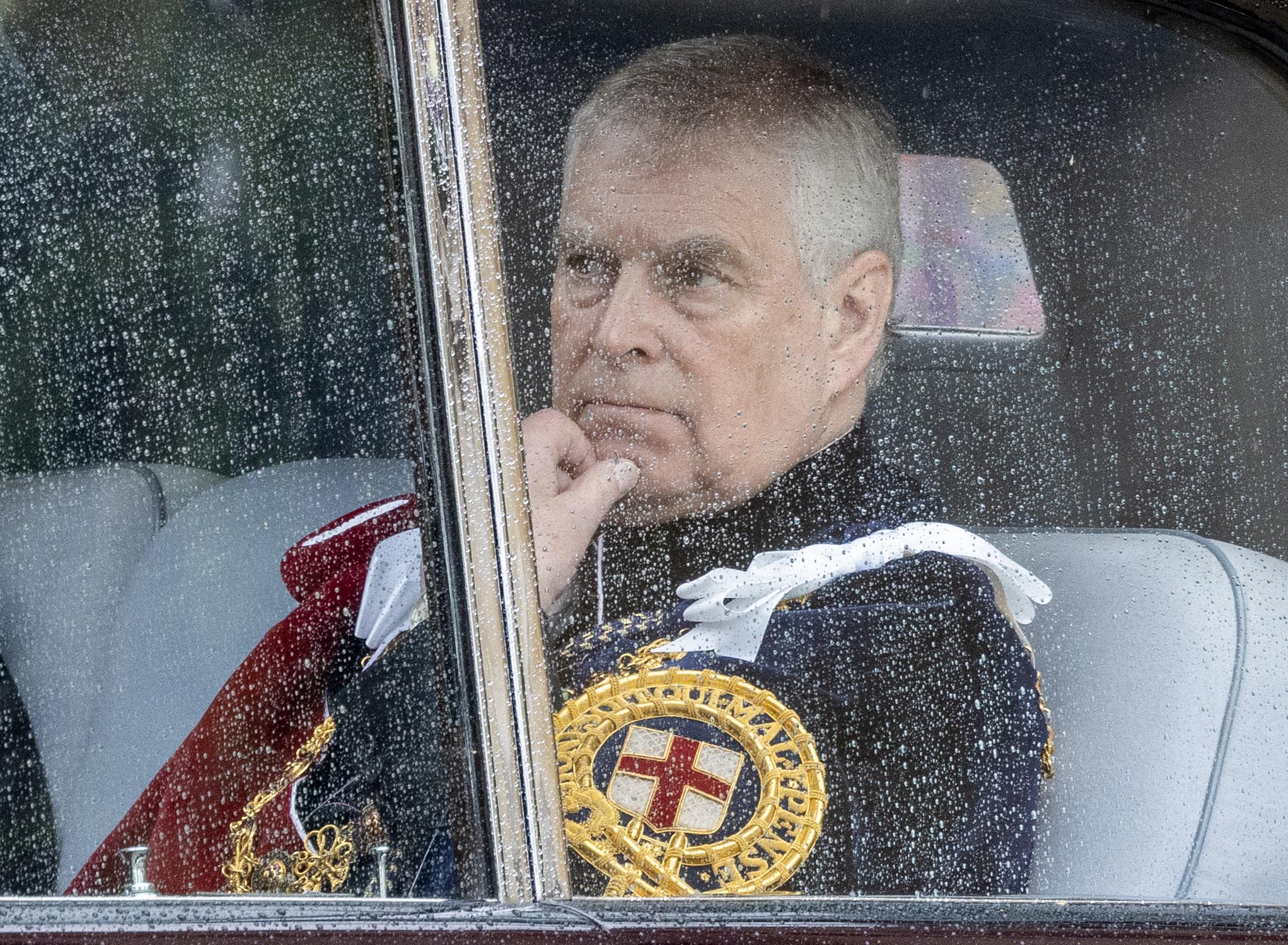 Andrew Mountbatten-Windsor at King Charles III's coronation