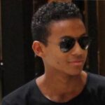 Jaafar Jackson at shopping mall