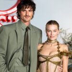 Jacob Elordi and Margot Robbie attend the ''Wuthering Height'' UK premiere