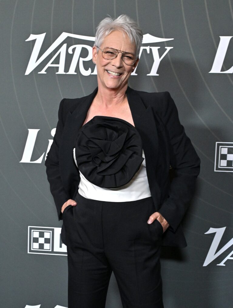 Standing on the red carpet
