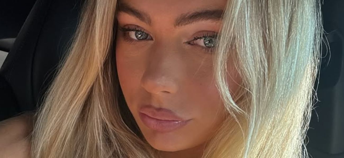 Jutta Leerdam in a bikini during her post-Olympics Miami celebration