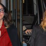 A photo collage of Kaley Cuoco and Ashley Tisdale