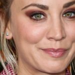 Kaley Cuoco close up