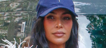 Kim Kardashian leaving Balenciaga shop in Paris