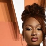 Megan Thee Stallion on the red carpet.