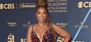 Jennifer Hudson on the red carpet.