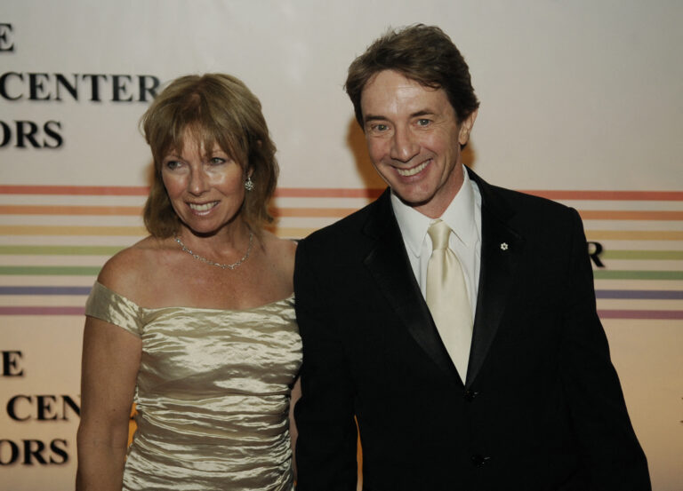 Martin Short and Nancy Dolman arrive at Kennedy Center Honors in Washington