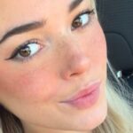 Olivia Dunne in a car selfie