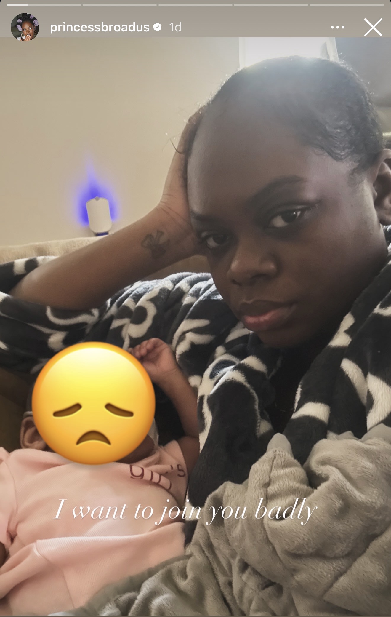 Snoop Dogg's daughter, Cori Broadus, mourns her baby's death