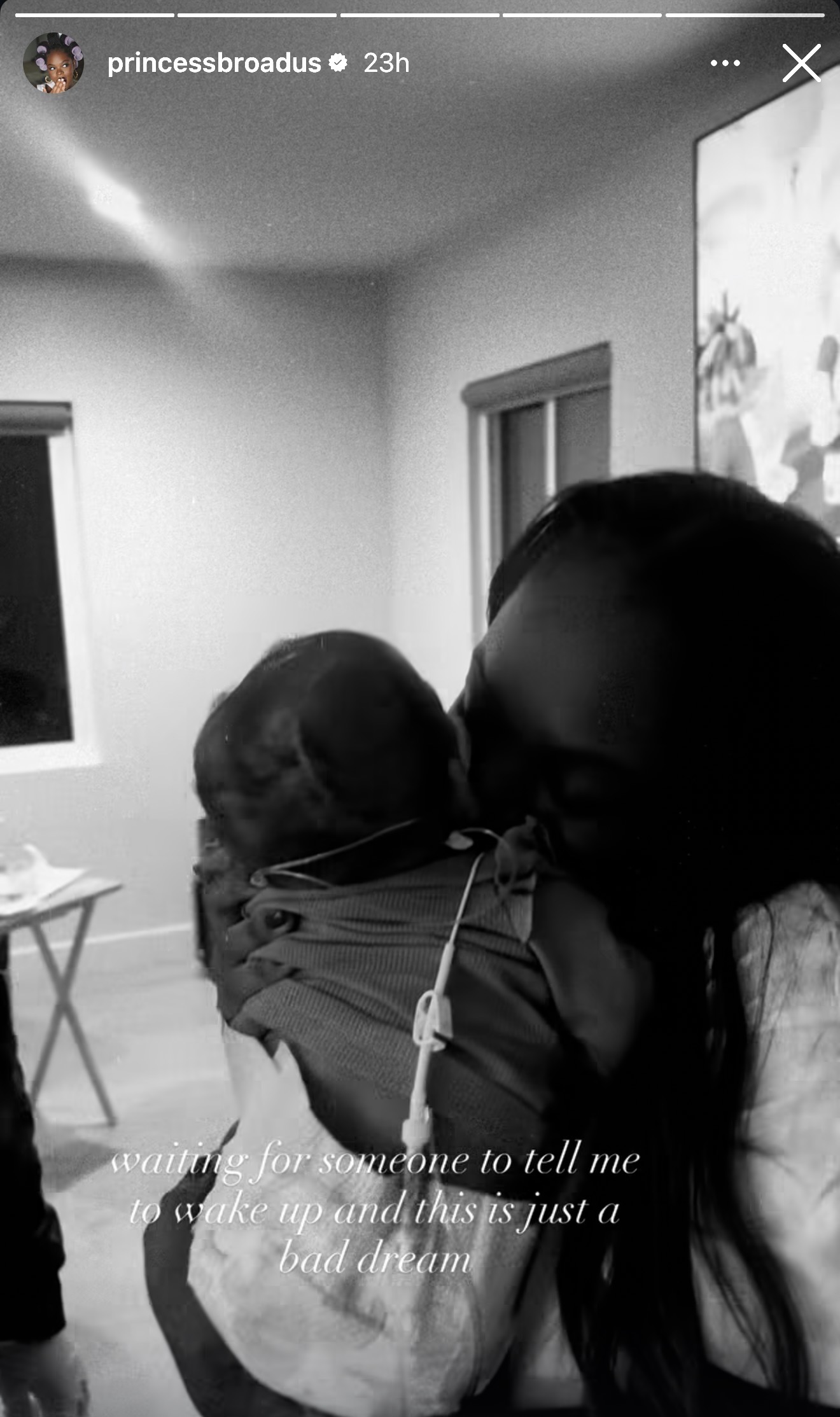 Snoop Dogg's daughter, Cori Broadus, mourns her baby's death