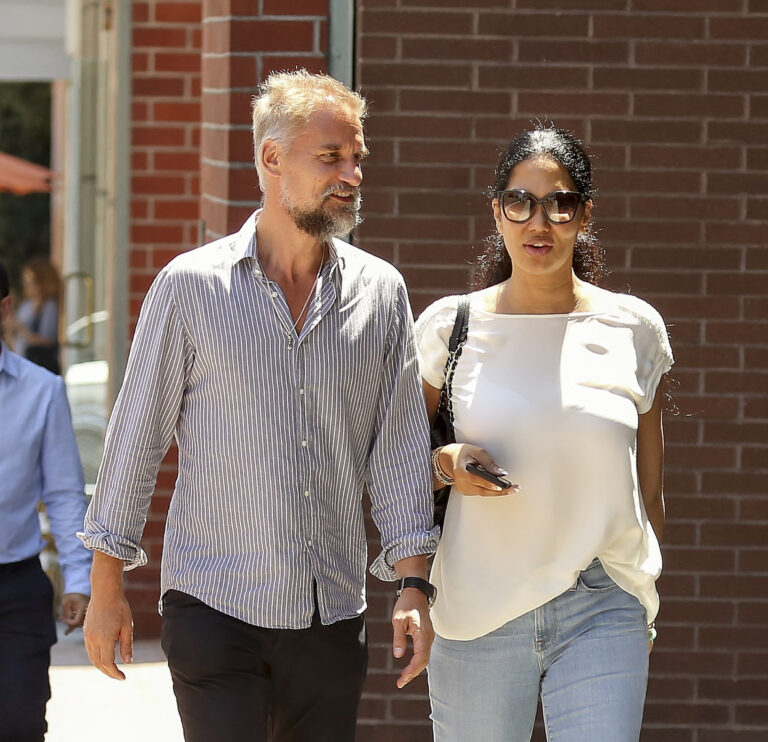Kimora Lee Simmons and Tim Leissner leave café, 'Sheera Sweets' in Beverly Hills