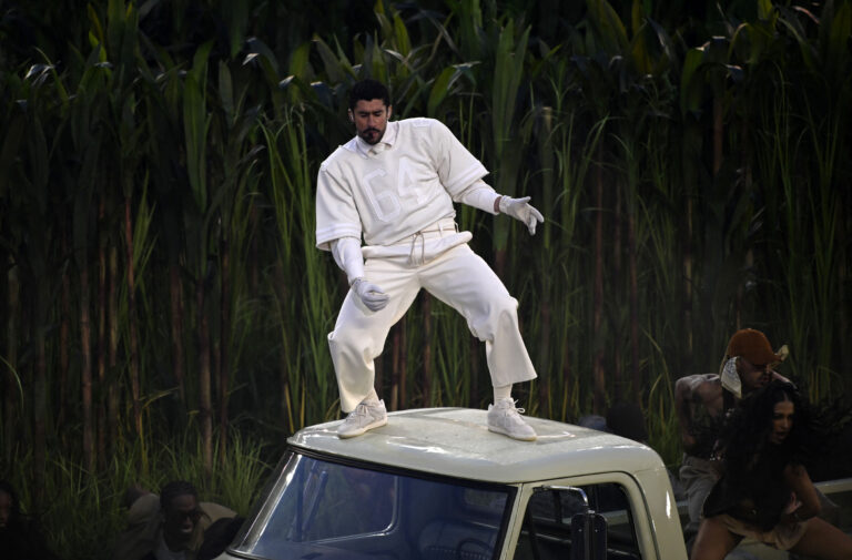 Bad Bunny Super Bowl halftime show.