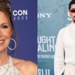 Photo collage of Jill Zarin and Bad Bunny.