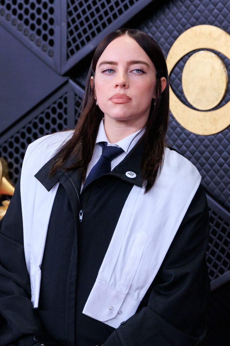 Billie Eilish at the 2026 Grammy Awards
