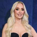 Erika Jayne wearing black