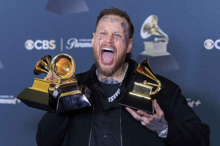 Jelly Roll at 2026 Grammy Awards
