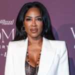 Kenya Moore on the red carpet