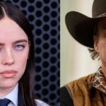 Photo collage of Billie Eilish and Kid Rock.