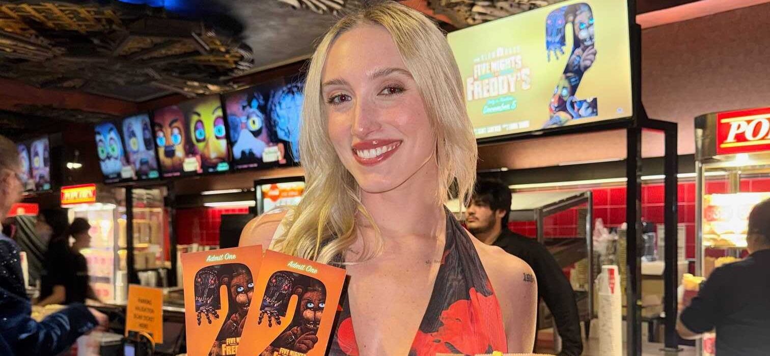 Influencer Linzy Ray Sneaks Into 'Five Nights At Freddy’s 2' Premiere