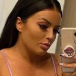 Mandy Rose mirror selfie