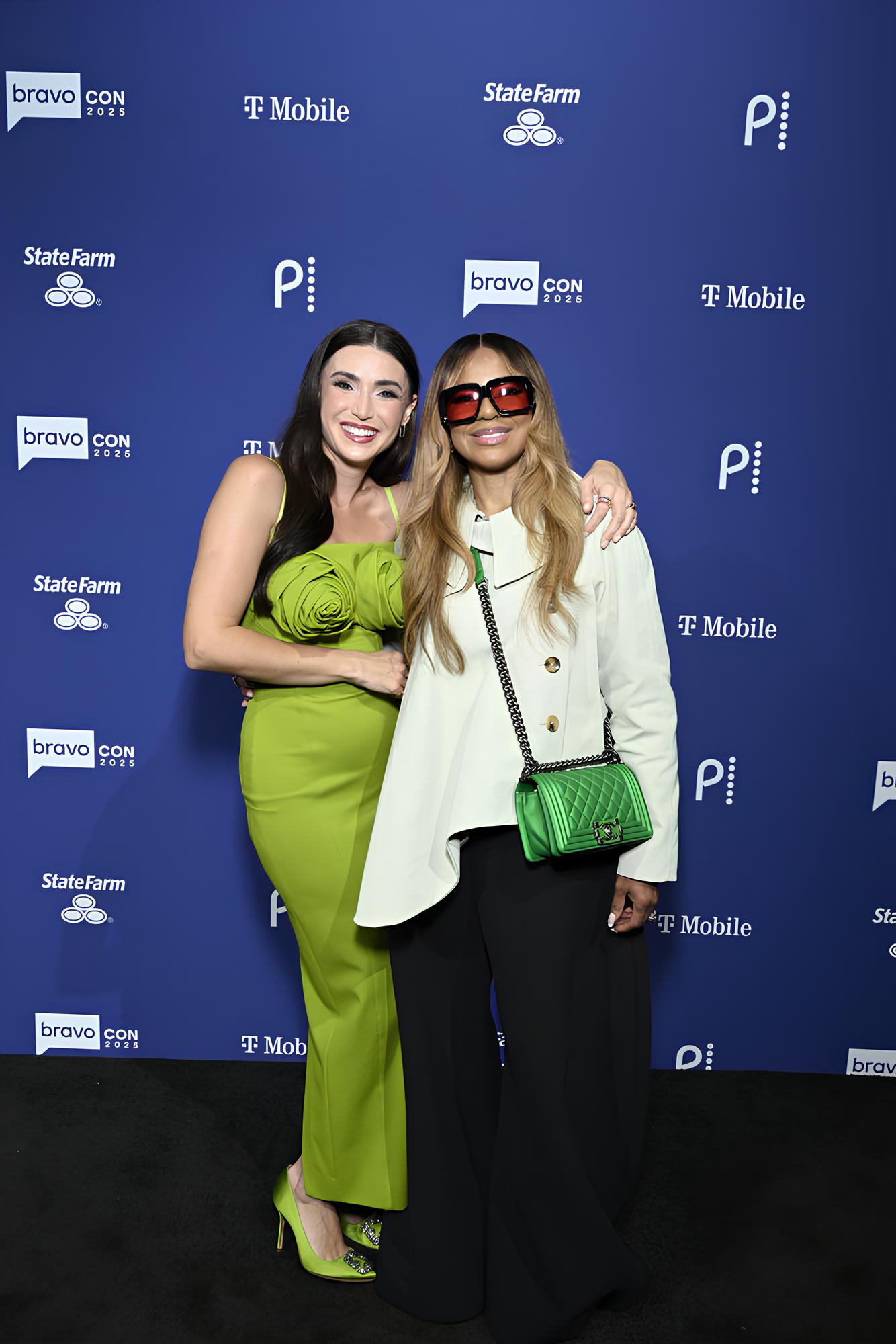 Mary Cosby with Bronwyn Newport. 