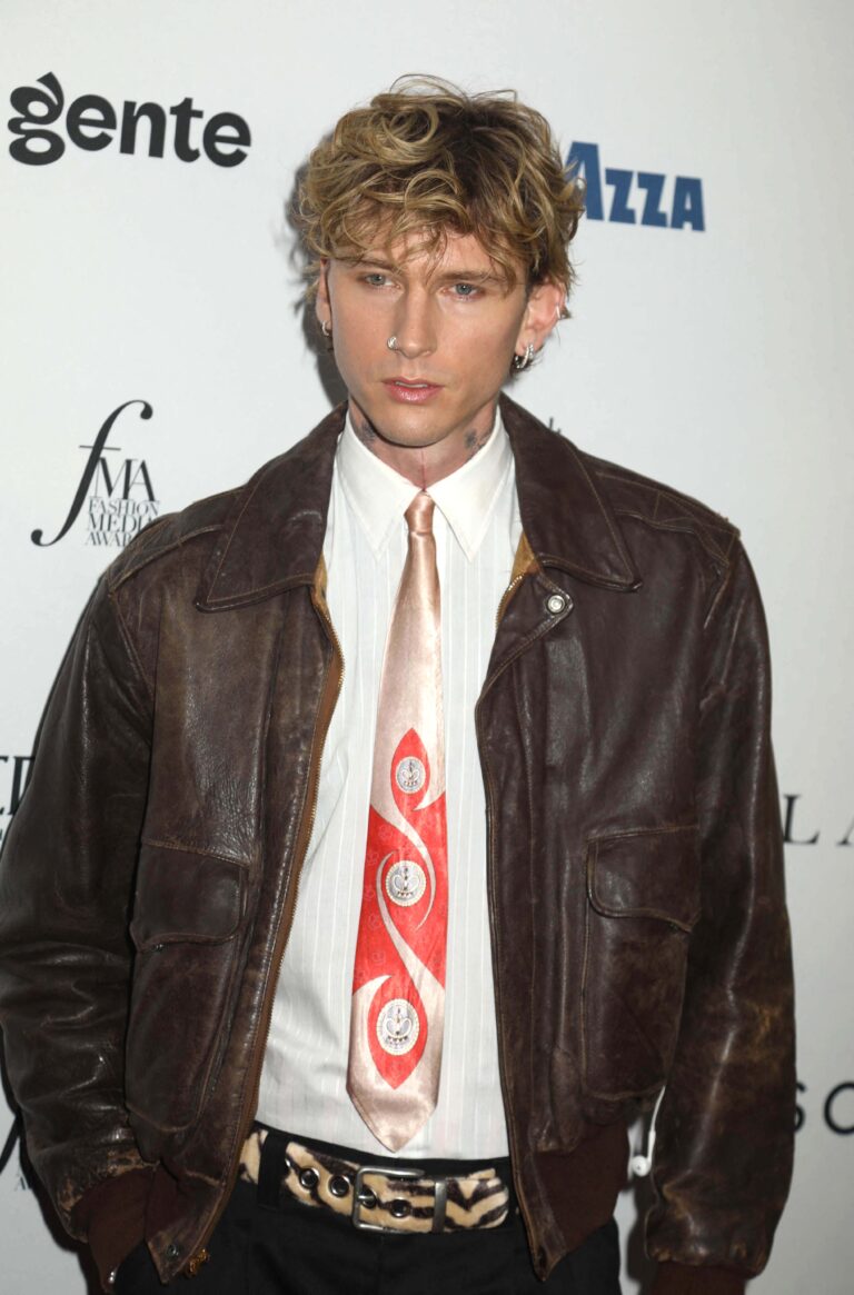 mgk at Daily Front Row's 12th Annual Fashion Media Awards