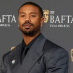 Michael B. Jordan at the 2026 BAFTAs