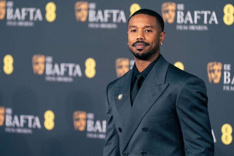 Michael B. Jordan at the 2026 BAFTAs