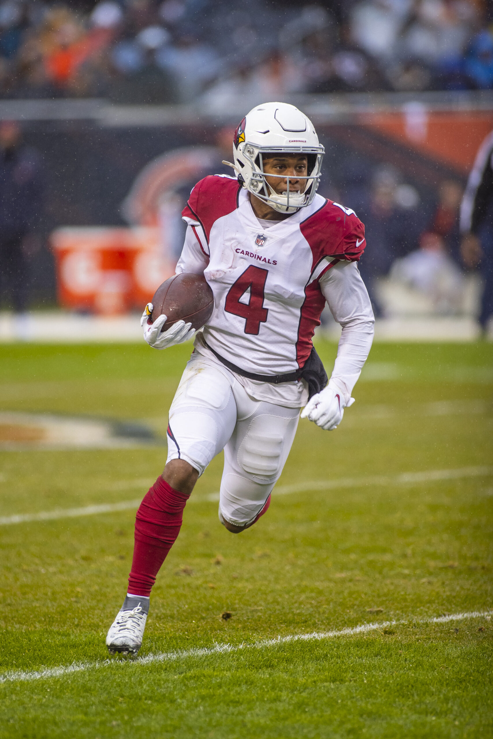 RONDALE MOORE PLAYING WITH THE ARIZONA CARDINALS.